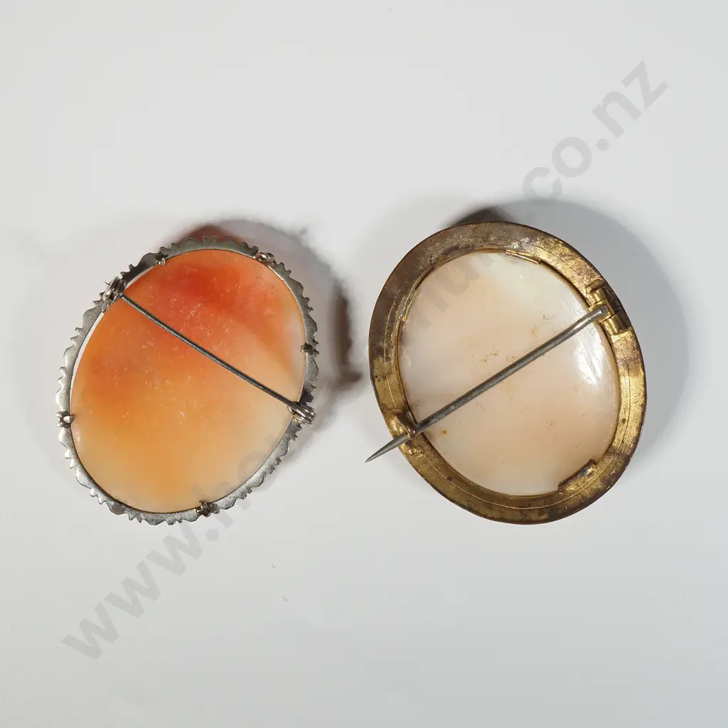 Two Cameo Brooches  Image 1++