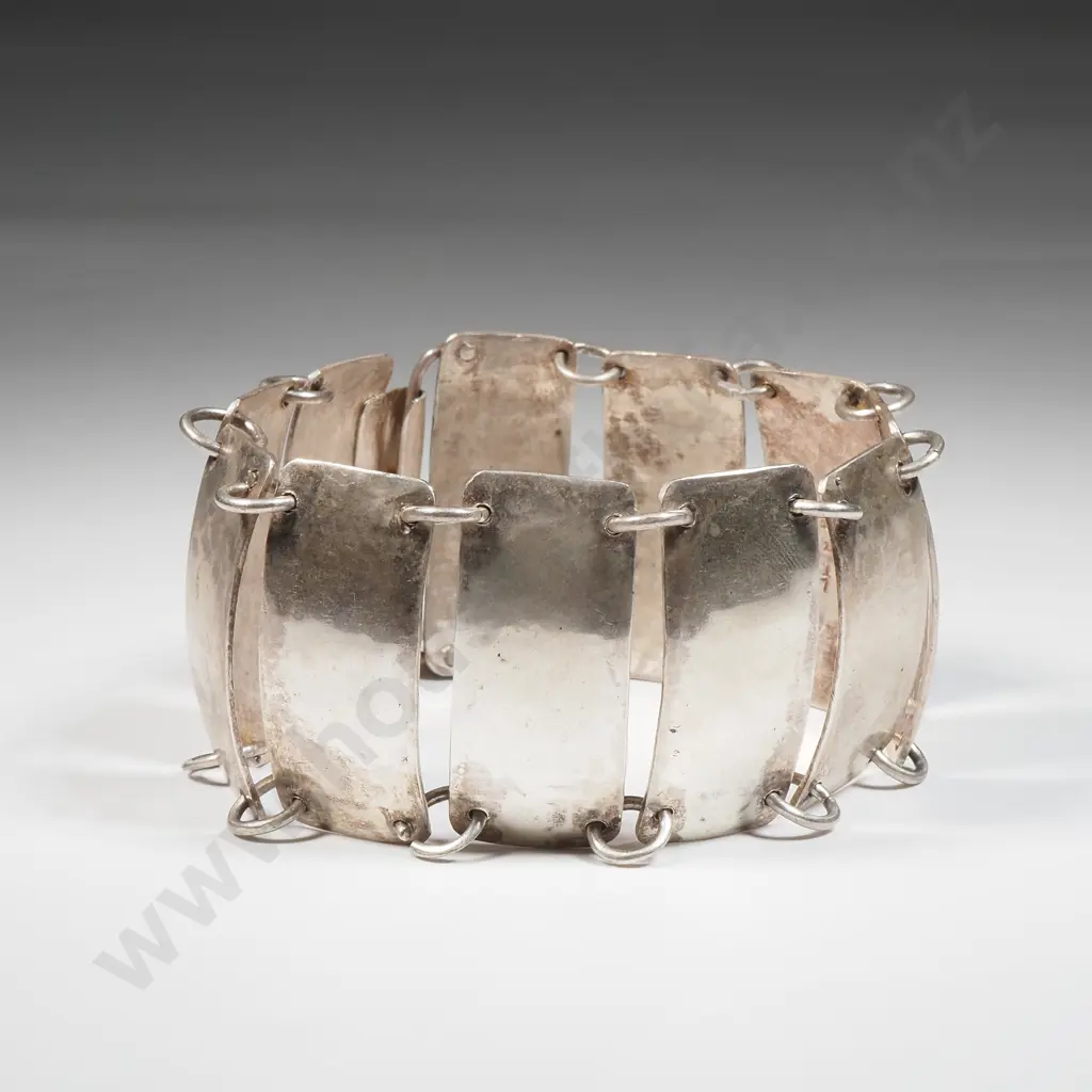 Sterling Silver Sectional Bracelet Image 1++