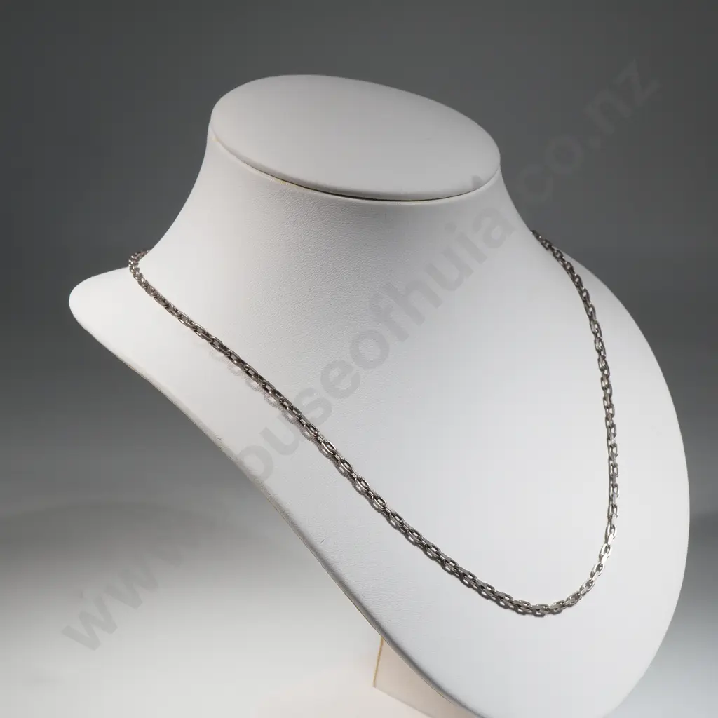 Sterling Silver Chain Link Necklace  Image 1++