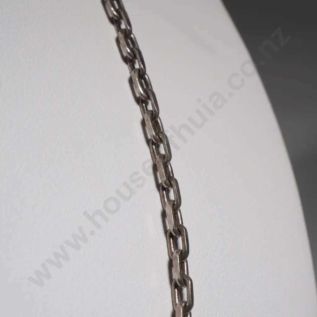 Sterling Silver Chain Link Necklace  Image 1++