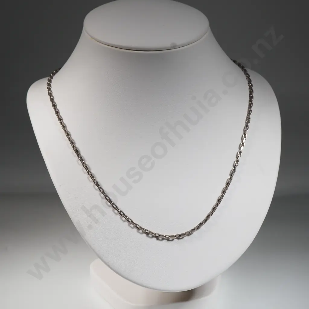 Sterling Silver Chain Link Necklace  Image 1++