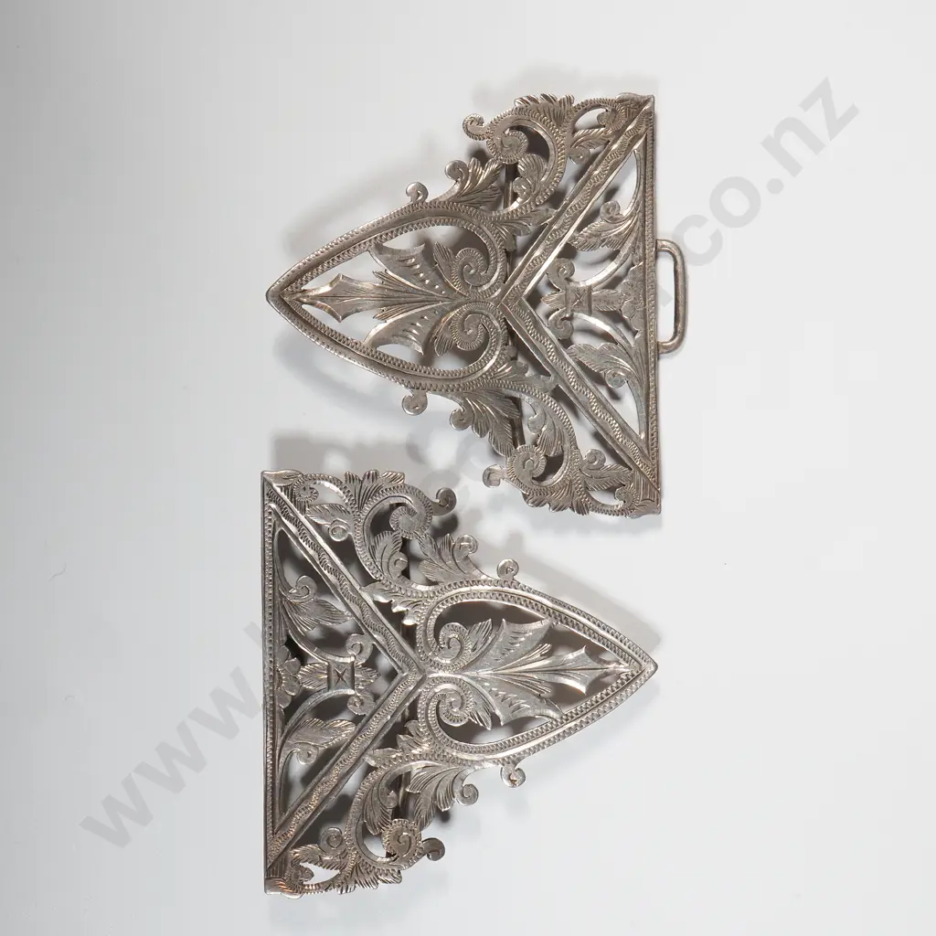 Sterling Silver Belt Buckle. Image 1++