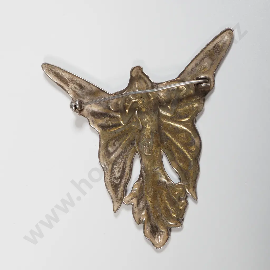 Large Art Nouveau Fairy Brooch Image 1++