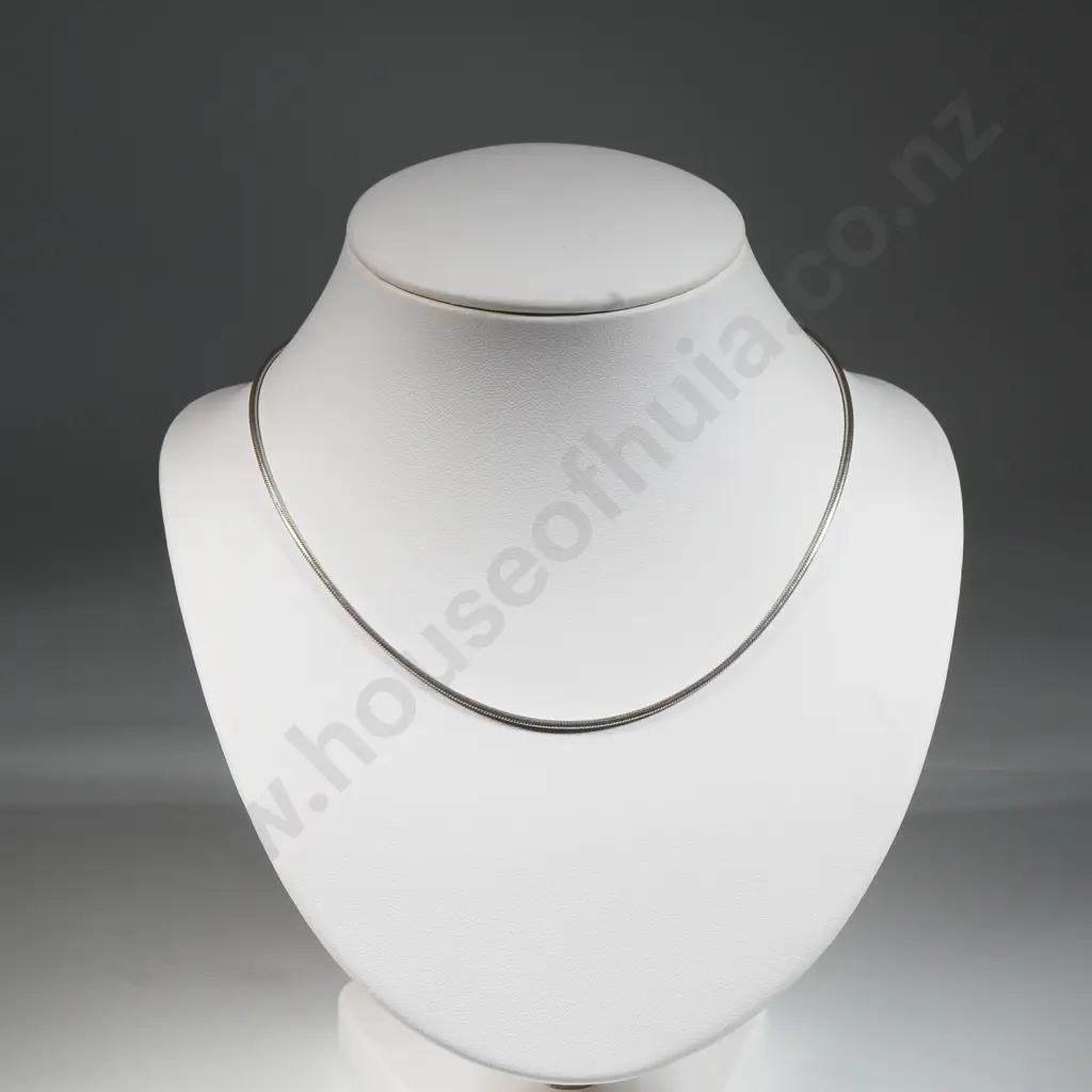 Sterling Silver Snake Chain Necklace  Image 1++