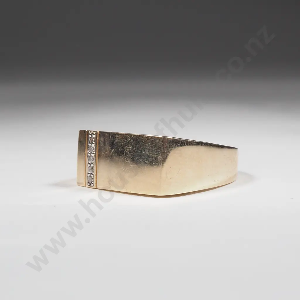 10ct Gold Diamond Ring Image 1++