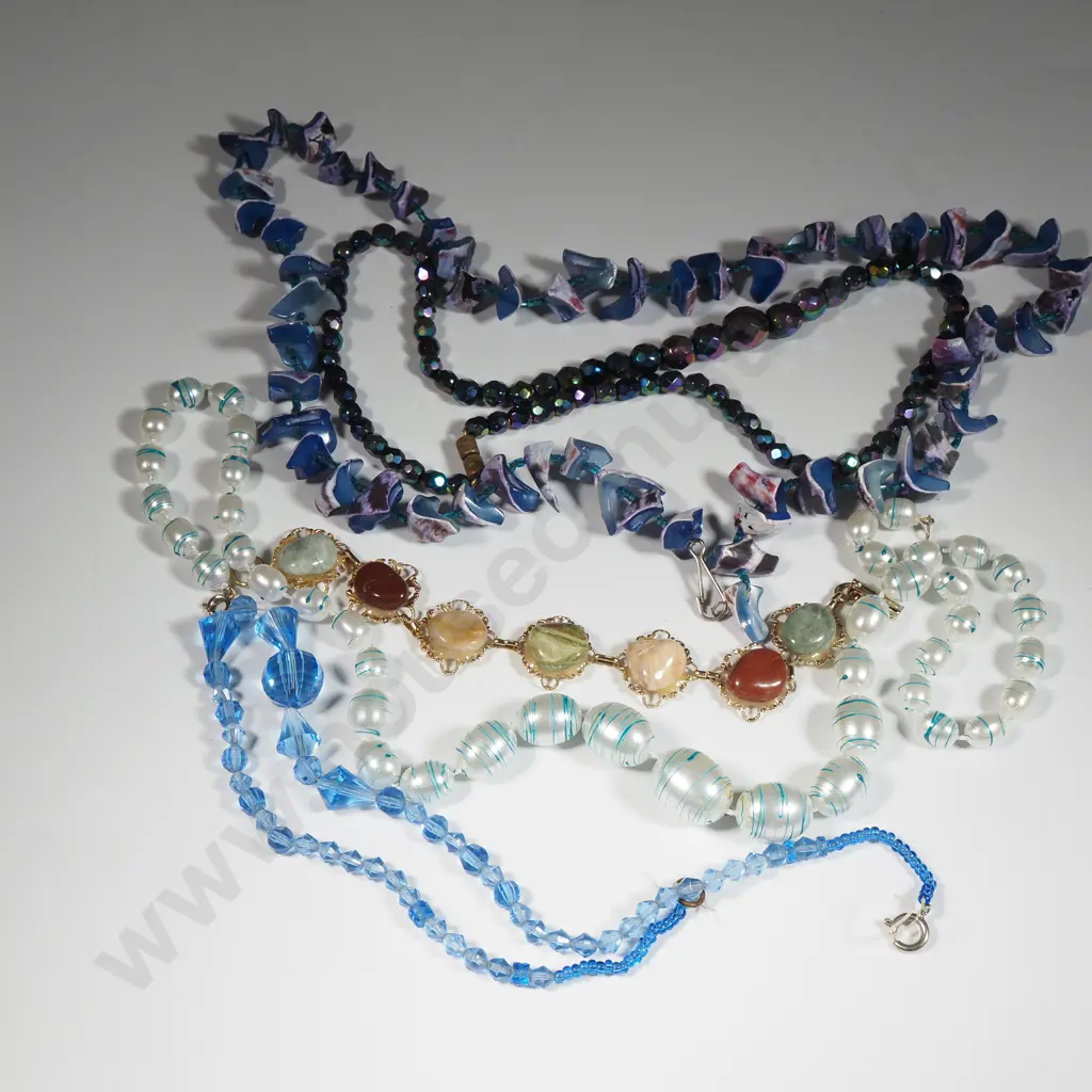 Assorted Bead Necklaces Image 1++