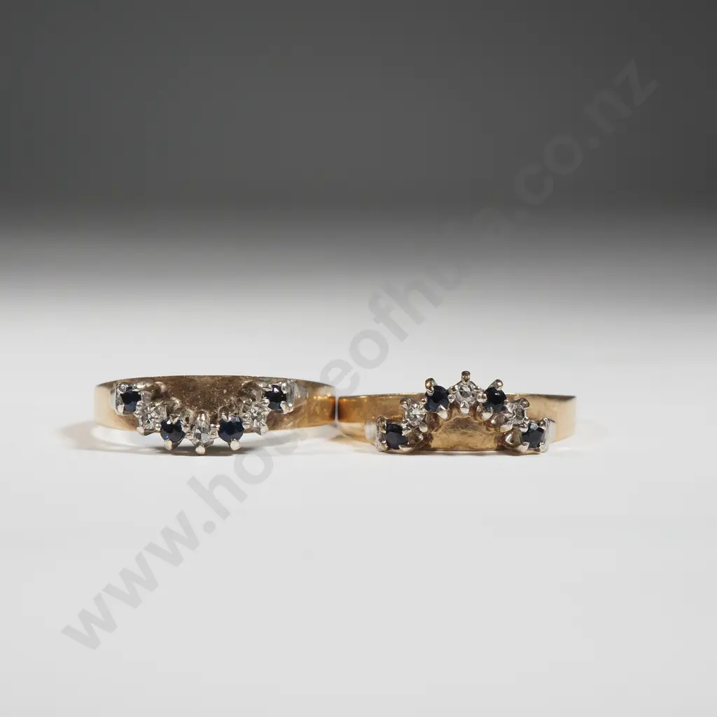 9ct Gold & Gemstone Ring Surrounds Image 1++