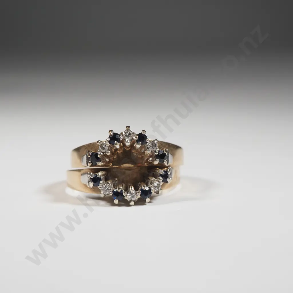 9ct Gold & Gemstone Ring Surrounds Image 1++