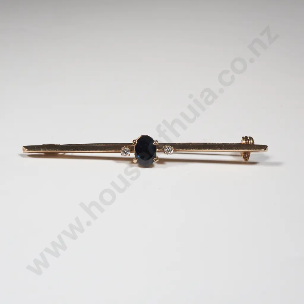 9ct Gold Brooch Image 1++