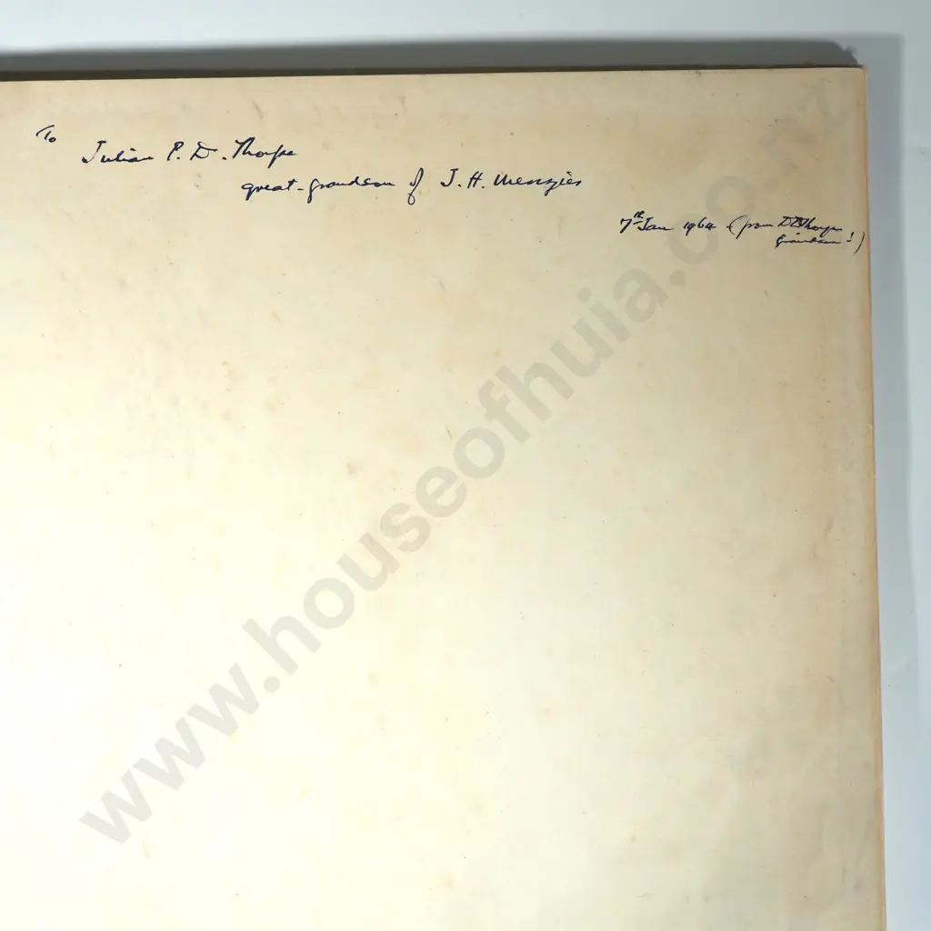 Rare First Edition of The Book "Maori Patterns Painted & Carved"  By J H Menzies, Publisher ChCh  Smith and Anthony,1910 Image 1++