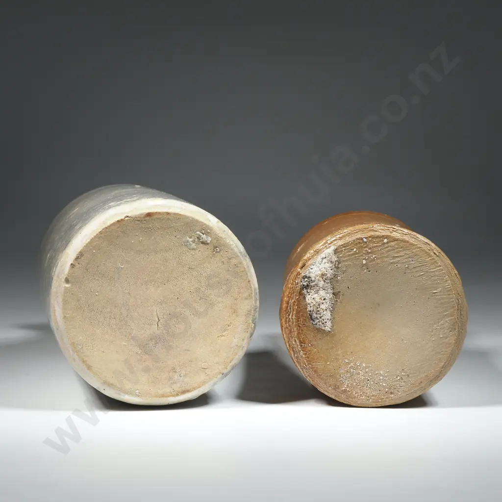 Vintage Stoneware "Meeks" Inks Dunedin Bottle Image 1++