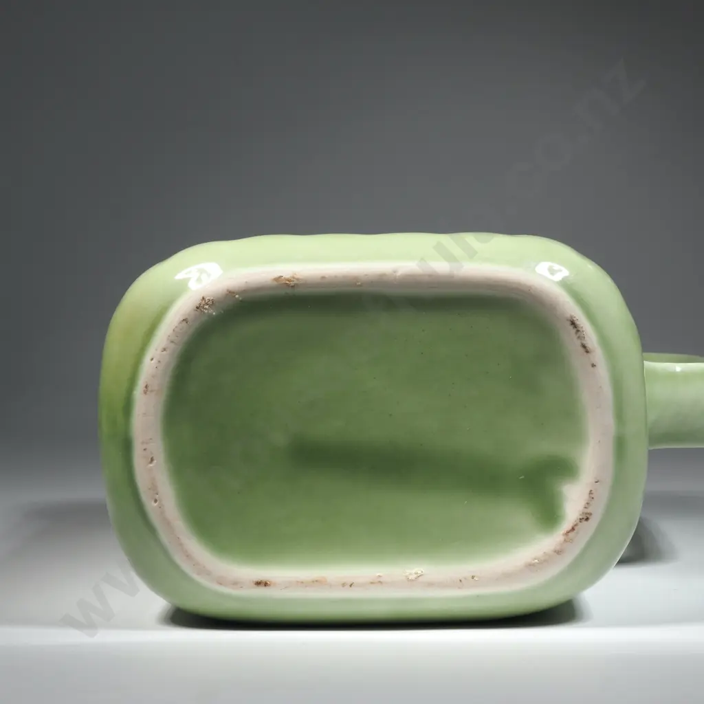 Crown Lynn Green McAlpine  Refrigerator Jug Image 1++
