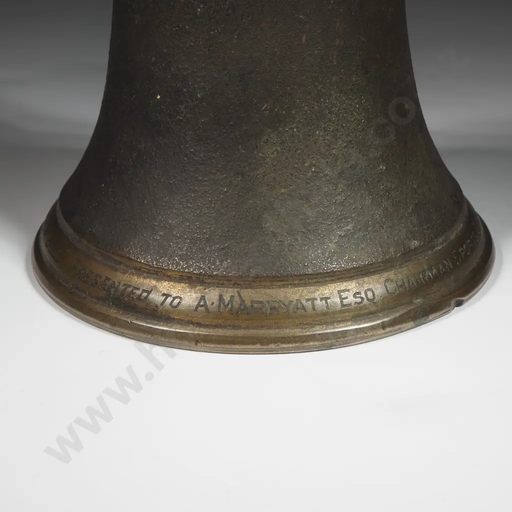 1911 Industrial Exhibition Bell- A. Marryatt Eqs. Sports Committee Image 1++