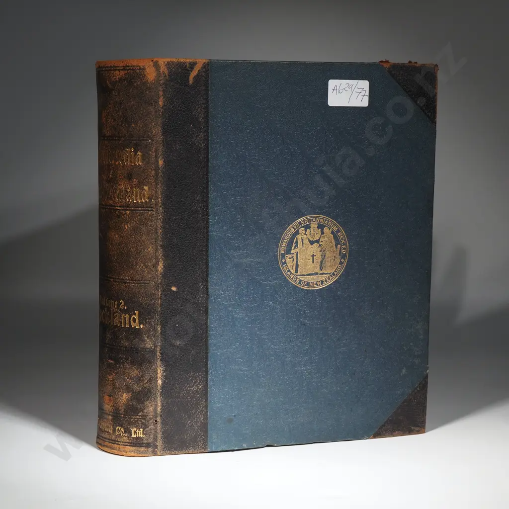 Encyclopedia of New Zealand Volume II Auckland Image 1++