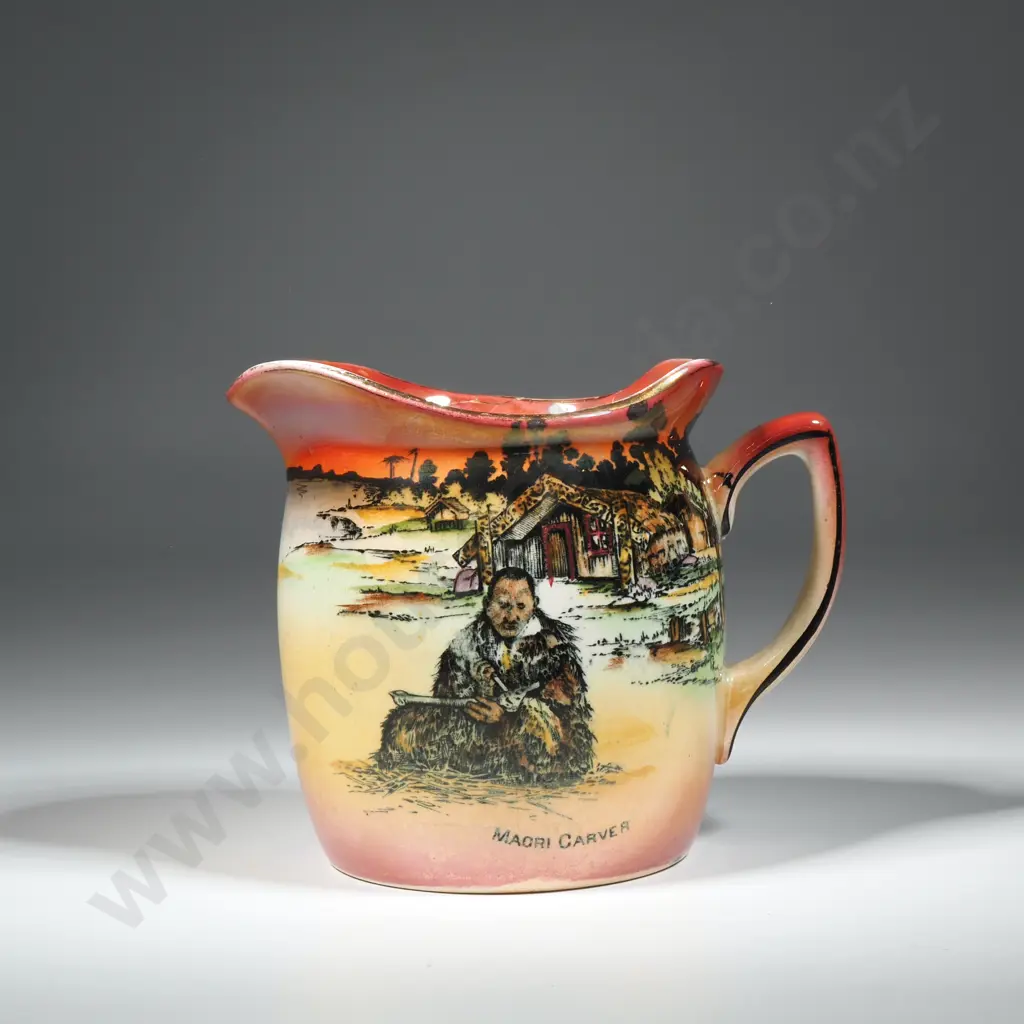 Grimwades Maori Ware Milk Jug A/F - Repair to Lip Image 1++