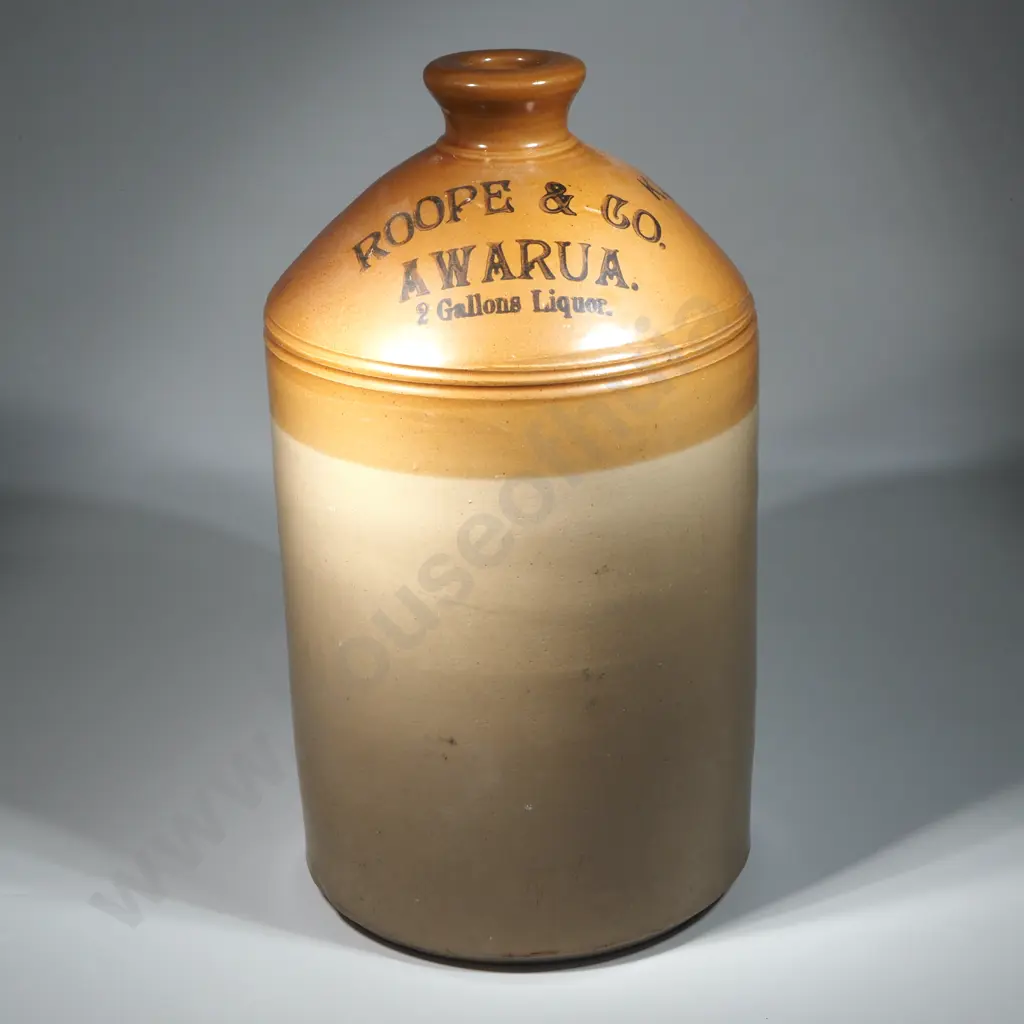 Roope & Co  Awarua Two Tone Two Gallon Crock Image 1++