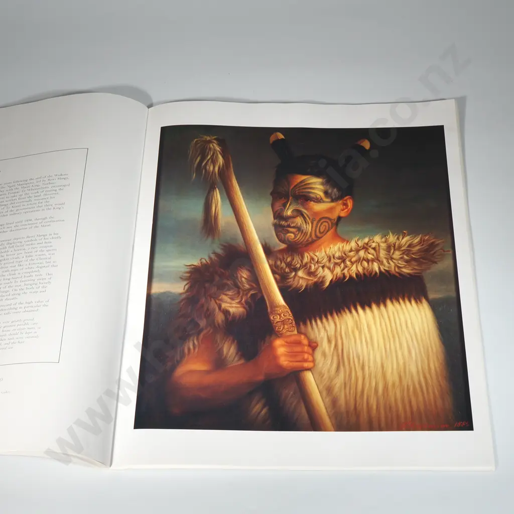 Gottfried Lindauer: His Life and Maori Art - Text Dr Briar Gordon, Prof. Peter Stupples. Photography Anne Loot Image 1++