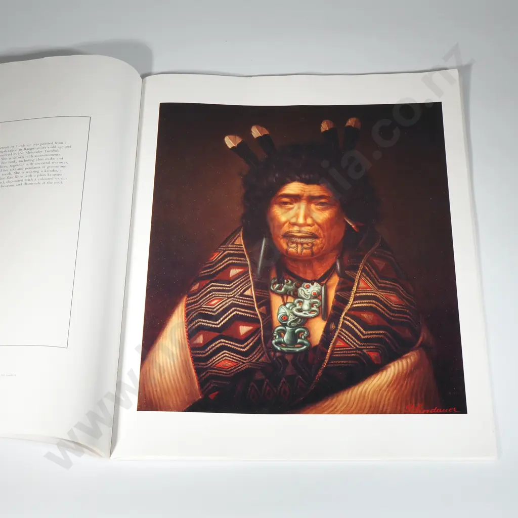 Gottfried Lindauer: His Life and Maori Art - Text Dr Briar Gordon, Prof. Peter Stupples. Photography Anne Loot Image 1++