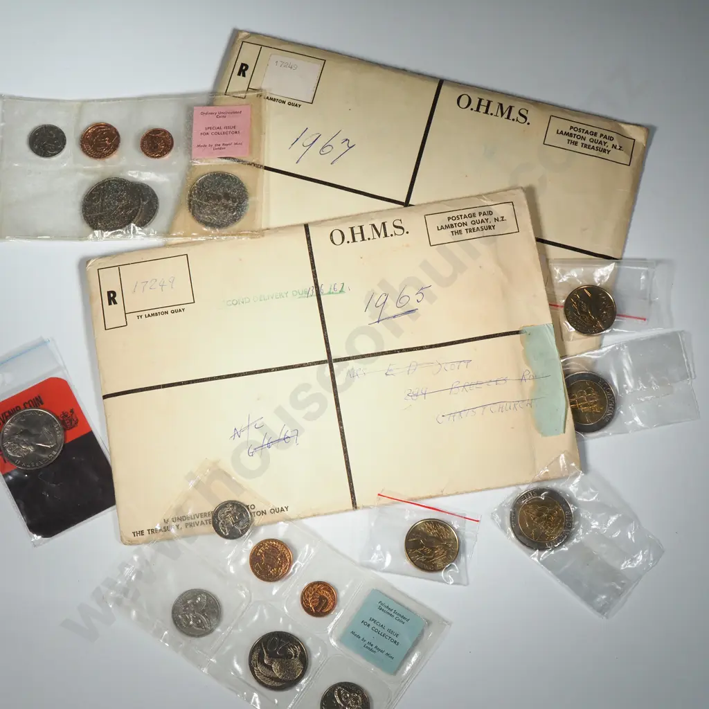 Assorted New Zealand UNC Coinage & Sets  Image 1++