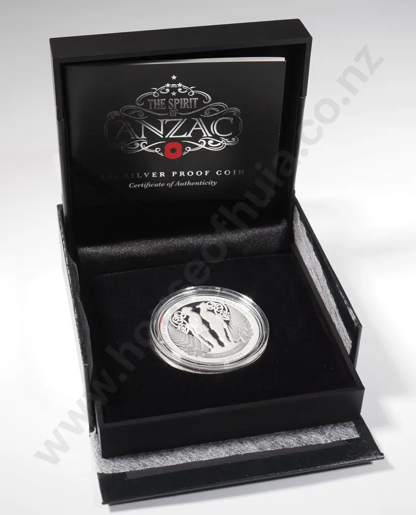2015 The Spirit of Anzac Silver Ounce Proof Coin  Image 1++
