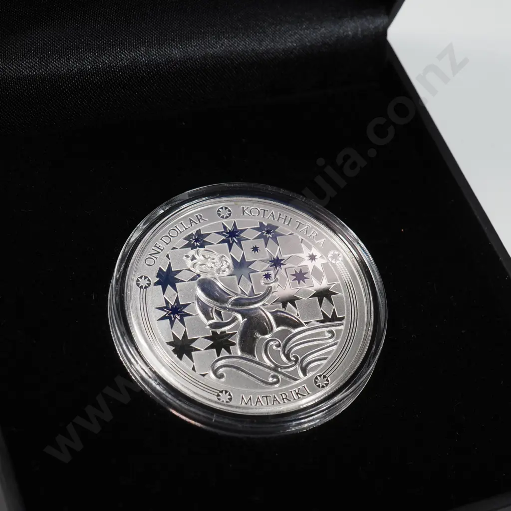 2022 Matariki Silver Ounce Proof Coin Image 1++
