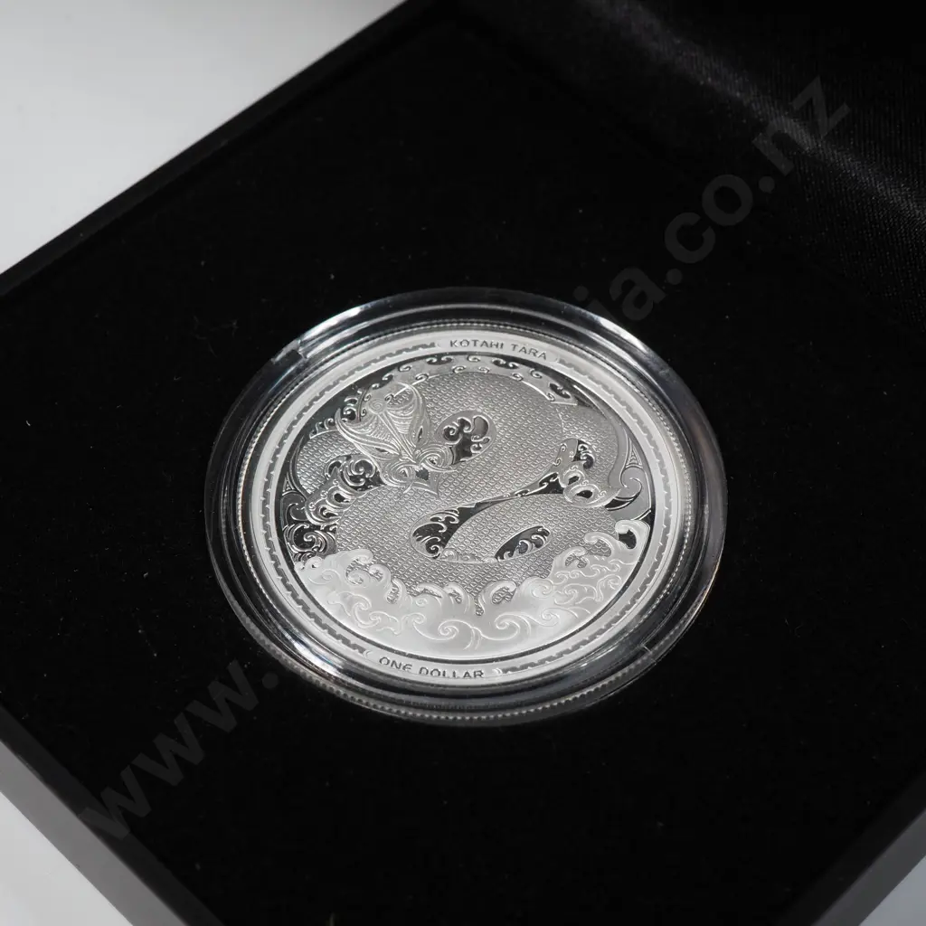 2017 New Zealand Taniwha Silver Ounce Proof Coin  Image 1++