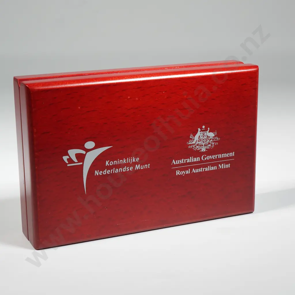 Two 2006 Netherlands-Australia Silver Proof Coin Sets - Total ASW 96.27 Grams  Image 1++