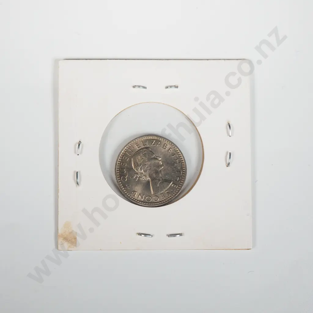1965 New Zealand Sixpence  Image 1++