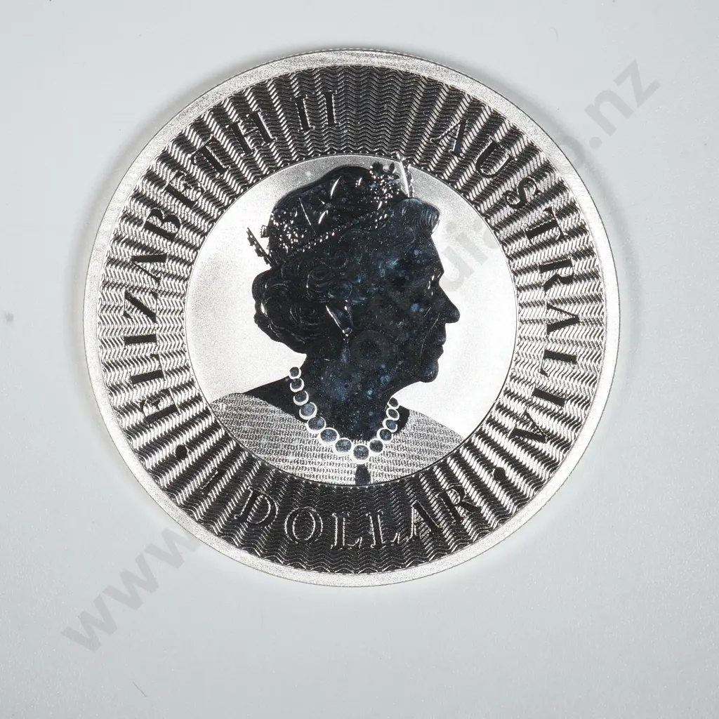 2022 One Ounce Pure Silver Kangaroo  Image 1++