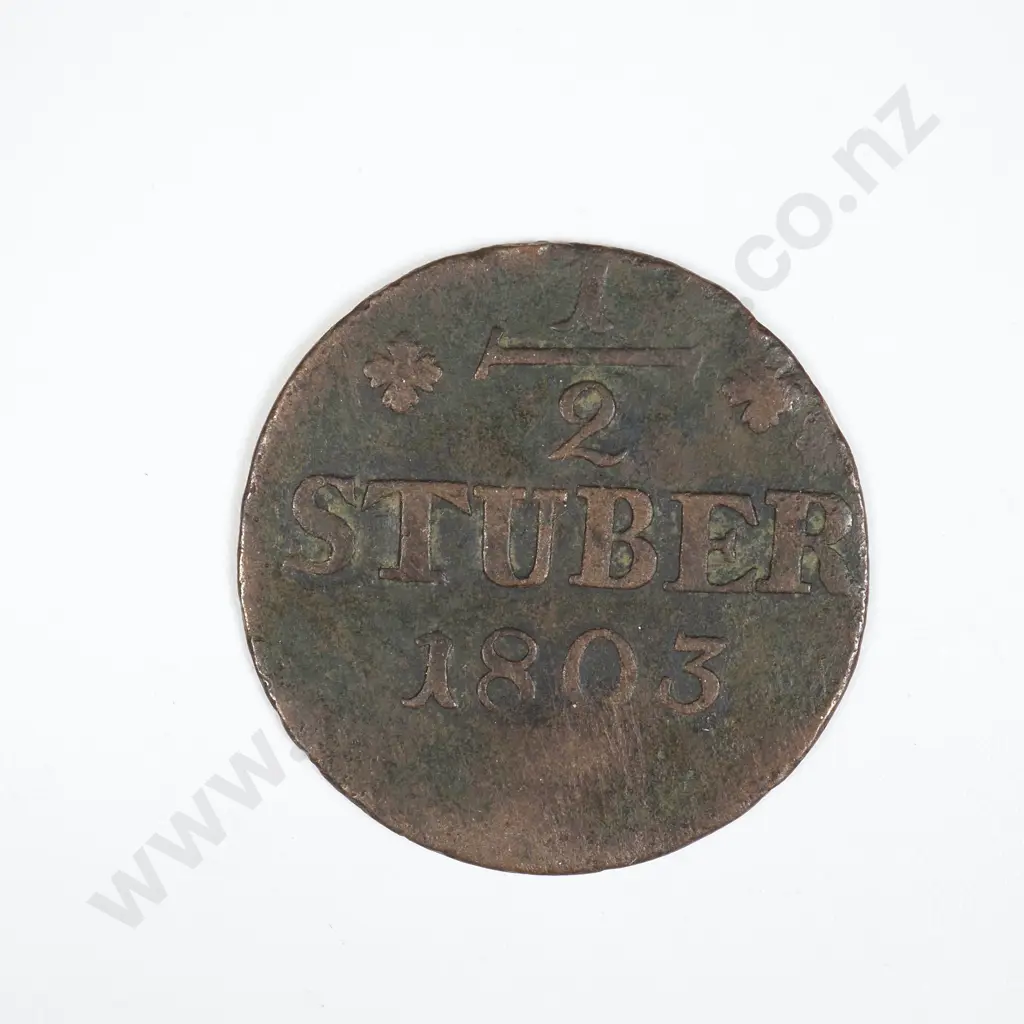 1803 Germany Berg Half Stuber  Image 1++