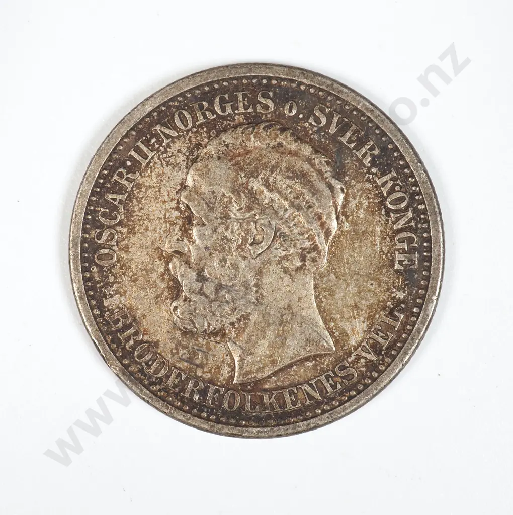1900 Liechtenstein 1 Krone Silver Coin - Nicer Grade & Scarce Coin Image 1++