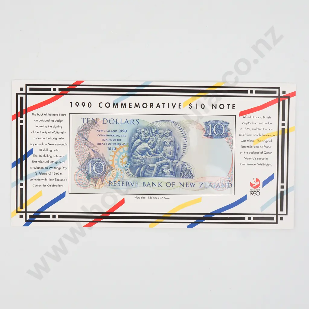 1990 Commemorative $10 Note Set  Image 1++