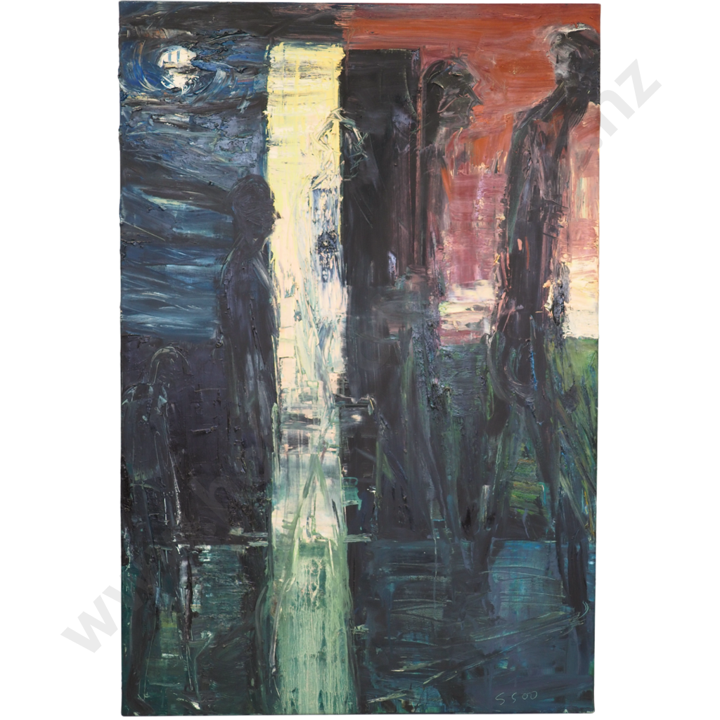 Euan MacLeod: Figure Getting Bigger (2000) Image 1++