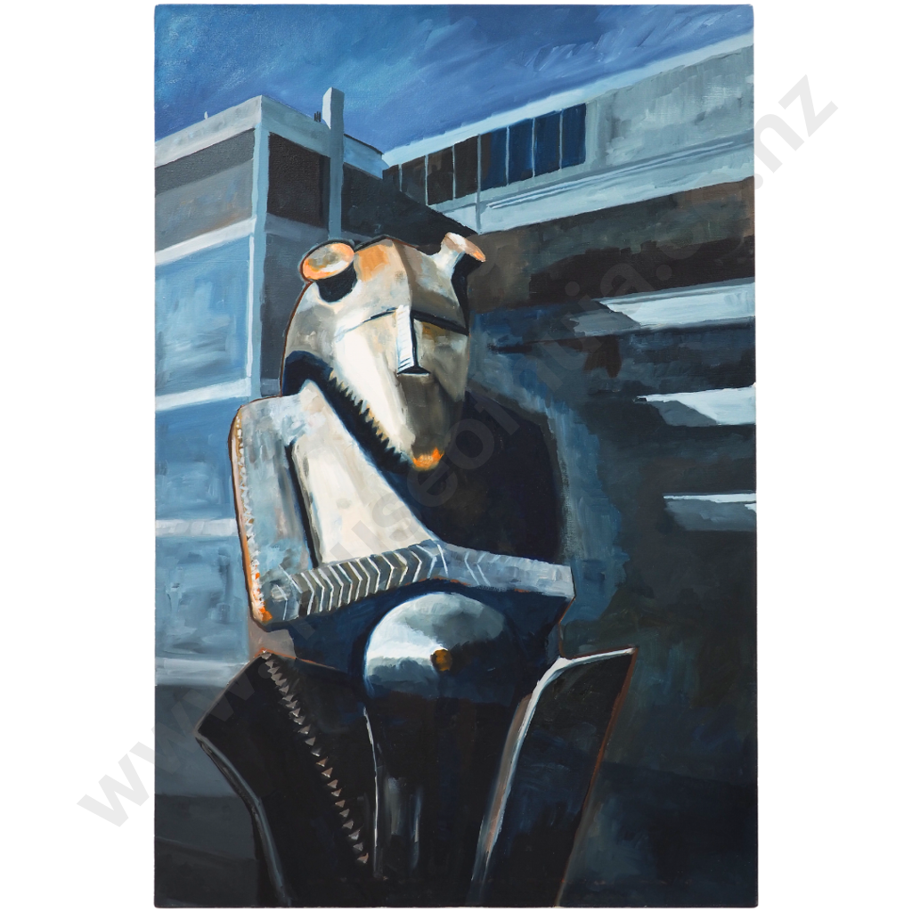 Matthew Carter - 'Fly Whisk', Oil on Linen (2015) Image 1++