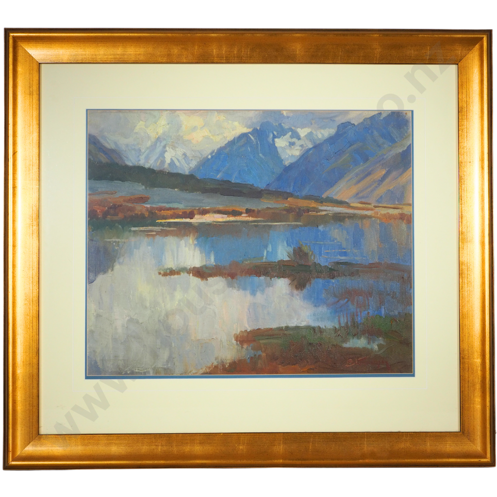 Sydney Lough Thompson: Untitled (view of Mt Cook) Image 1++