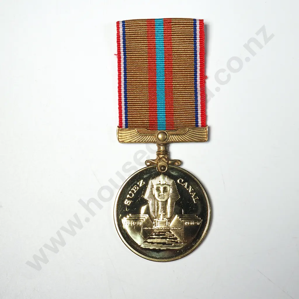 Suez Canal Medal  Image 1++
