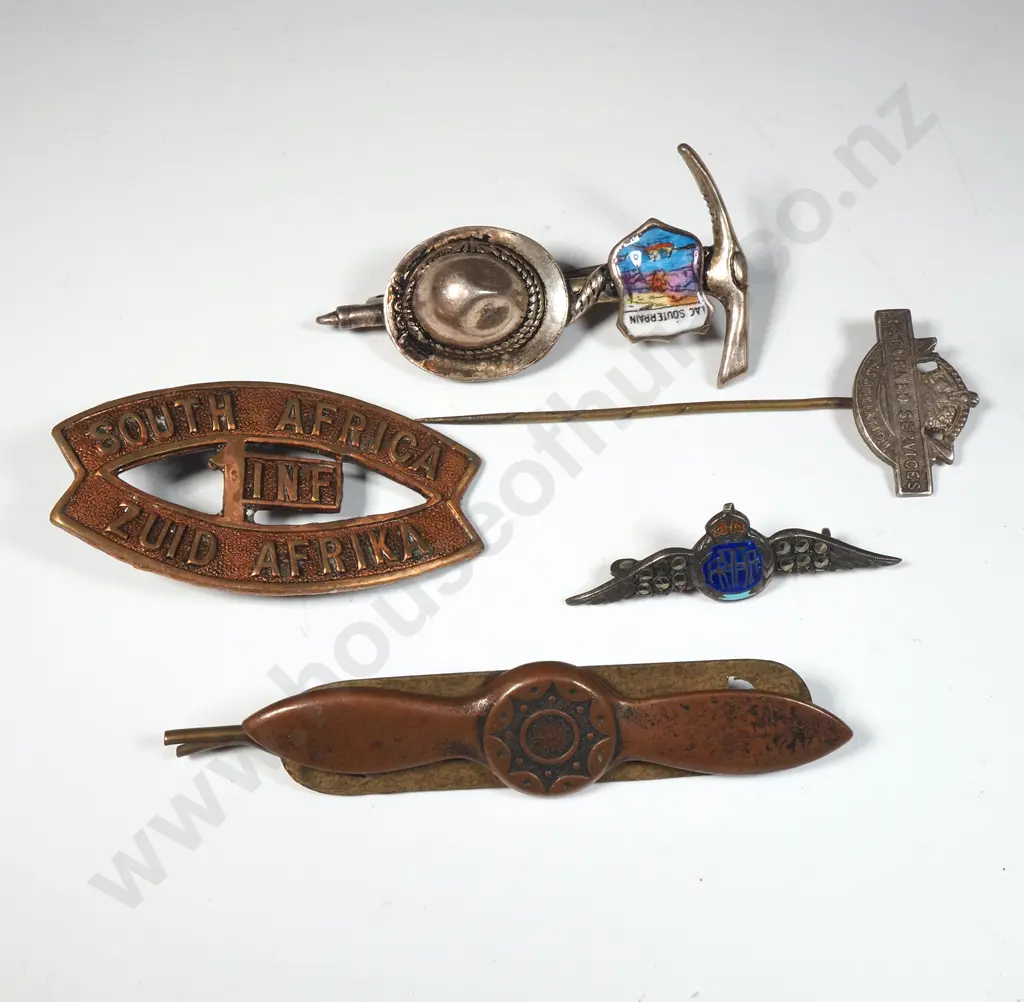 Assorted Lot of South African War Badges Image 1++