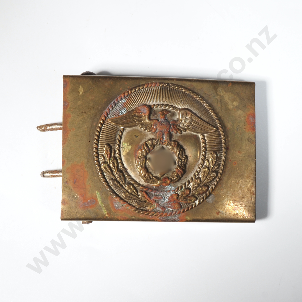WW2 Brass German Belt Buckle  Image 1++