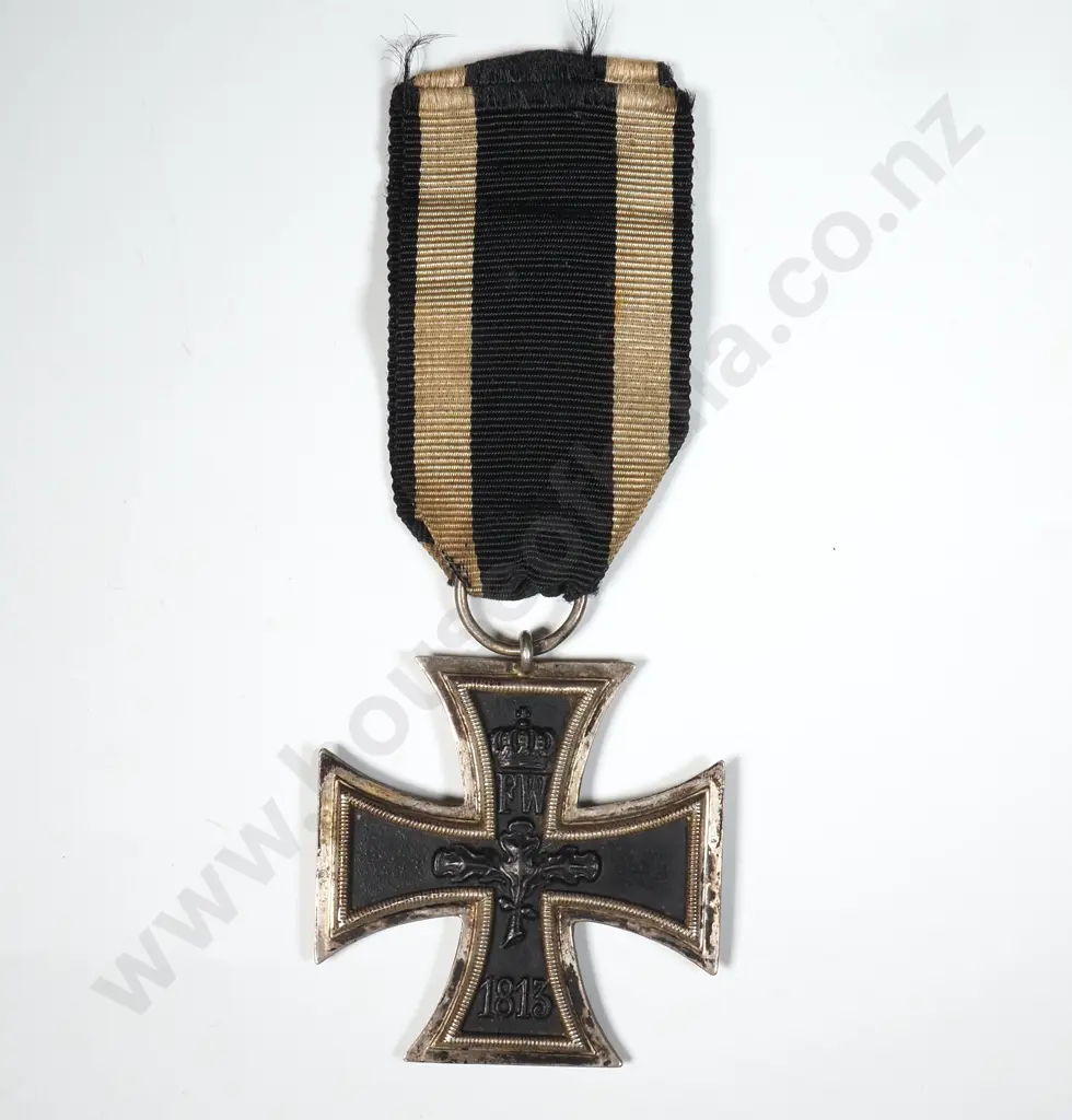 WW1 Iron Cross 2nd Class With Ribbon  Image 1++