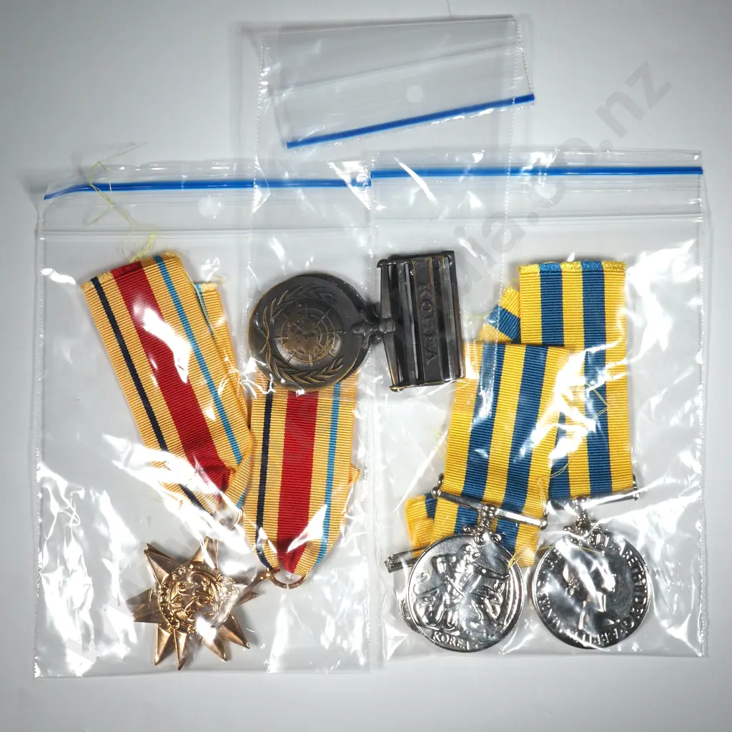 Assorted Lot of Replica Military Medals & Miniatures  Image 1++