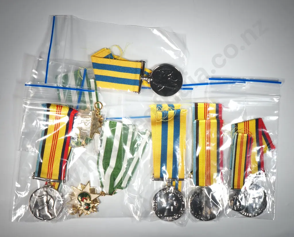 Assorted Lot of Replica Military Medals & Miniatures  Image 1++