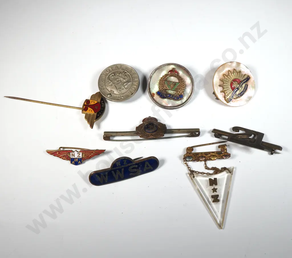 Assorted Lot of Military Related Badges. Image 1++