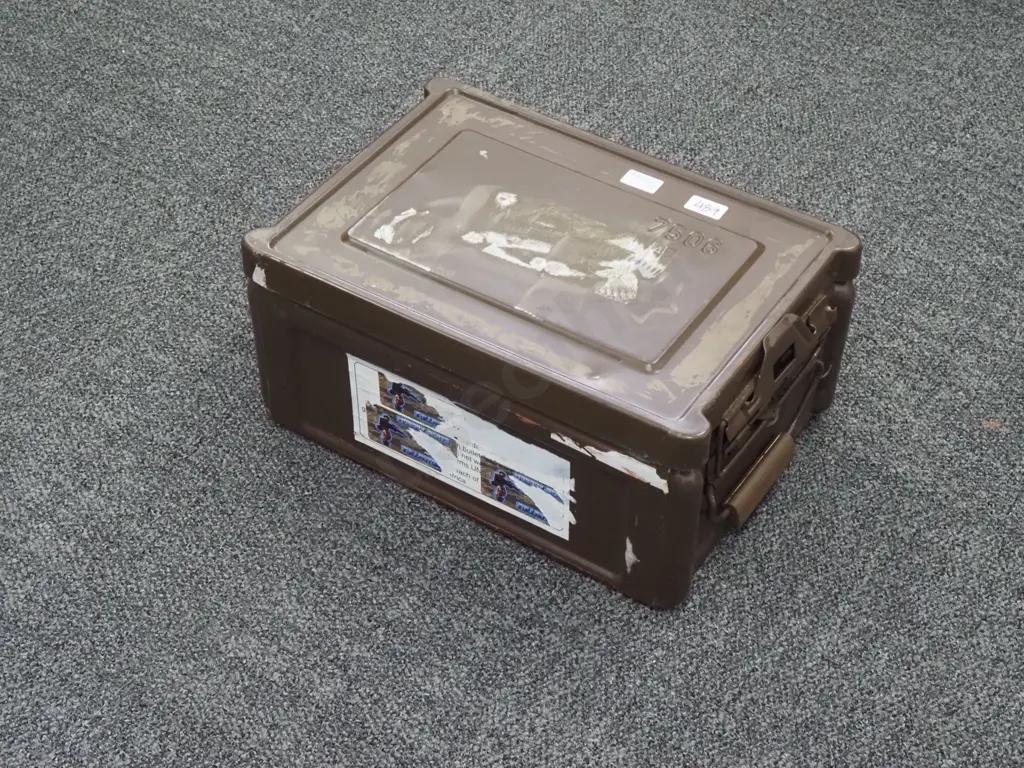 .308 Top Opening Ammo Tin - Large  Image 1++