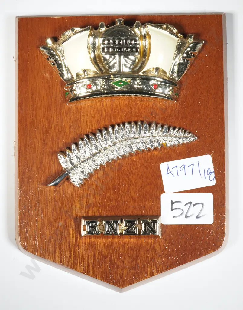 RNZN Wall Hanging  Wall Plaque  Image 1++