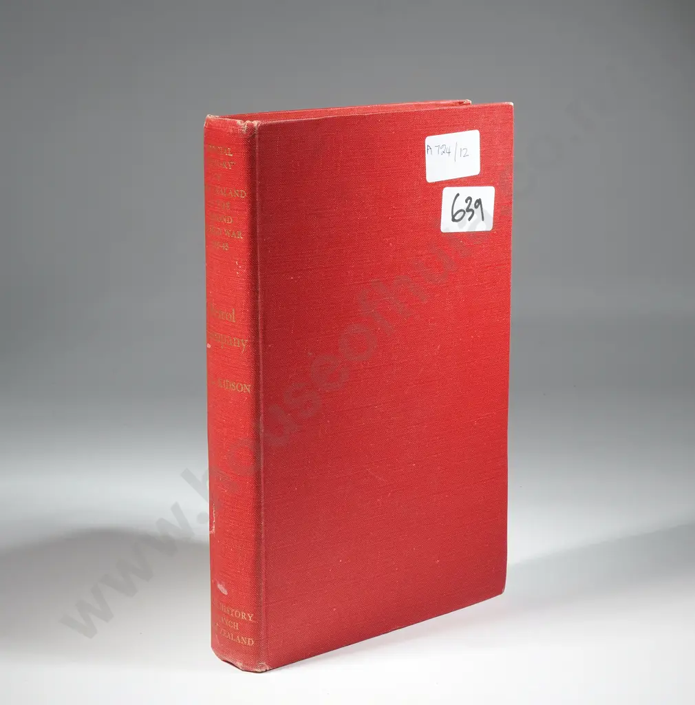 Official History Of New Zealanders In The  Second World War 1939-45. Petrol Company. A L Kidson Image 1++