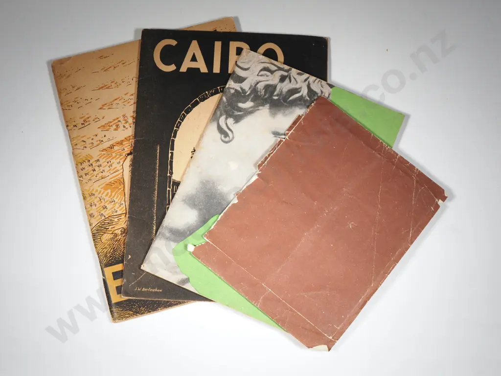 Three WW2 Soldiers Guides - Rome, Cairo, & Egypt  Image 1++