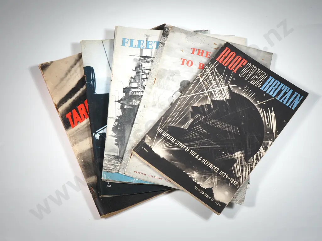 Five WW2 Military Books  Image 1++