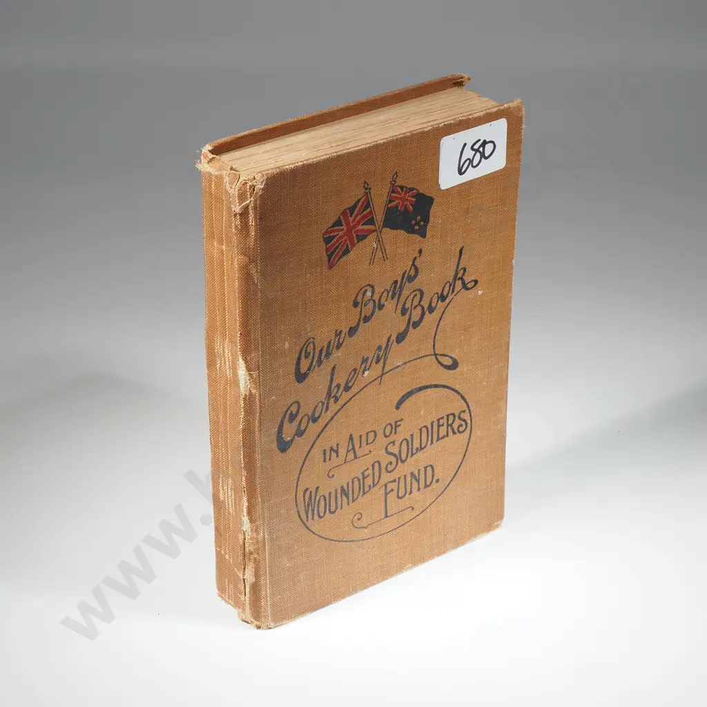 Our Boys Cookery Book - In Aid of Wounded Soldiers Fund - Published 1915  Image 1++