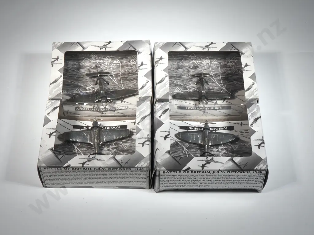 Four Model Planes in Original Packaging - Battle of Britain  Image 1++