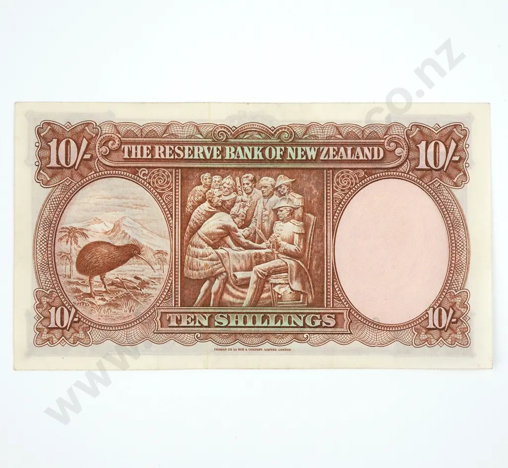 Ten Shilling Fleming Banknote  Image 1++